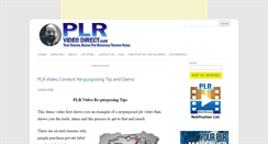 Desktop Screenshot of plrvideodirect.com